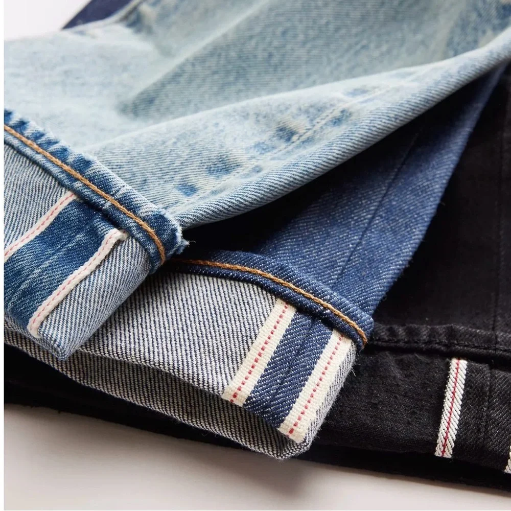 NWOT Levi’s Japanese Selvedge High Rise Column Women's Jeans - Dark Wash 30/27 - Picture 11 of 15